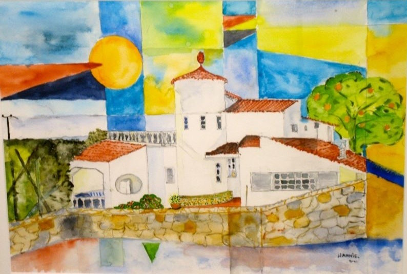 Aquarel Casa Margriet